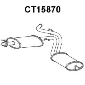 Амортизатор VENEPORTE CT15870