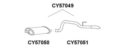 Амортизатор VENEPORTE CY57050