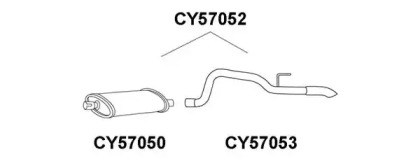 Амортизатор VENEPORTE CY57052