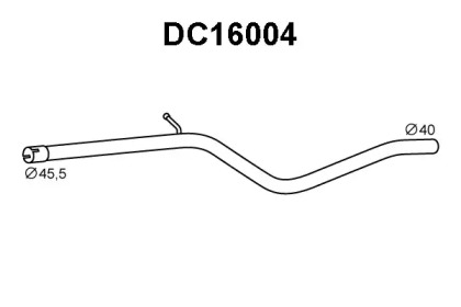 Трубка VENEPORTE DC16004