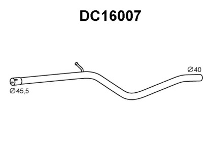 Трубка VENEPORTE DC16007