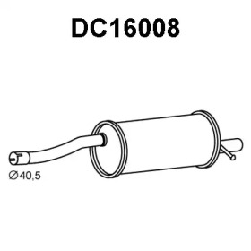 Амортизатор VENEPORTE DC16008