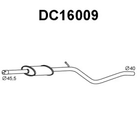 Амортизатор VENEPORTE DC16009