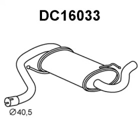 Амортизатор VENEPORTE DC16033