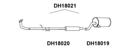 Амортизатор VENEPORTE DH18020