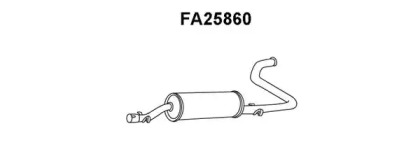 Амортизатор VENEPORTE FA25860