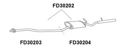 Амортизатор VENEPORTE FD30202