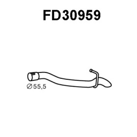 Трубка VENEPORTE FD30959