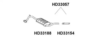 Амортизатор VENEPORTE HD33057