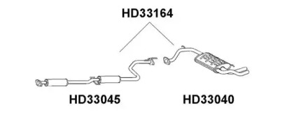 Амортизатор VENEPORTE HD33164