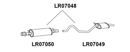 Амортизатор VENEPORTE LR07048