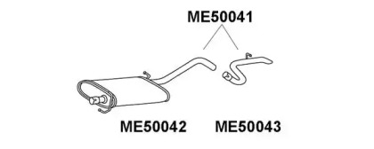 Амортизатор VENEPORTE ME50042