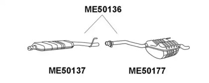 Амортизатор VENEPORTE ME50136