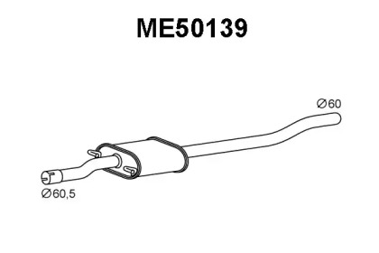 Амортизатор VENEPORTE ME50139