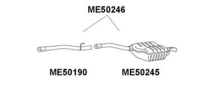 Амортизатор VENEPORTE ME50246