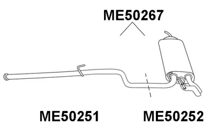 Амортизатор VENEPORTE ME50252