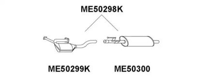 Амортизатор VENEPORTE ME50300