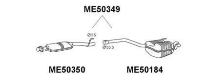 Амортизатор VENEPORTE ME50349