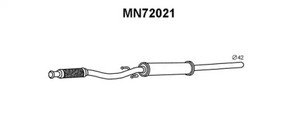 Амортизатор VENEPORTE MN72021