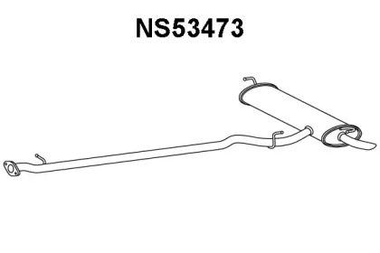 Амортизатор VENEPORTE NS53473