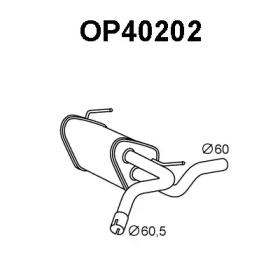 Амортизатор VENEPORTE OP40202