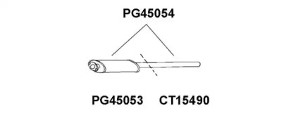 Амортизатор VENEPORTE PG45054