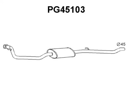 Амортизатор VENEPORTE PG45103