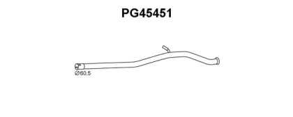 Трубка VENEPORTE PG45451