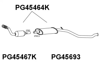 Катализатор VENEPORTE PG45464K