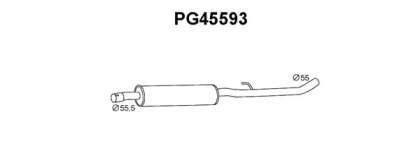 Амортизатор VENEPORTE PG45593