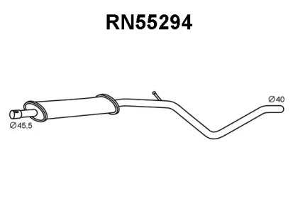 Амортизатор VENEPORTE RN55294