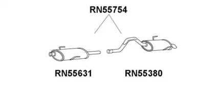 Амортизатор VENEPORTE RN55380