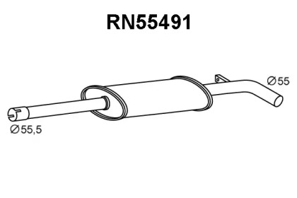 Амортизатор VENEPORTE RN55491