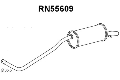 Амортизатор VENEPORTE RN55609