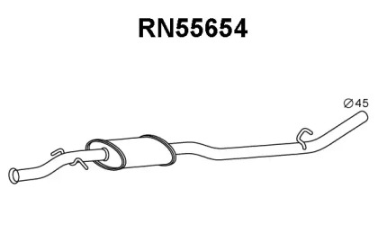 Амортизатор VENEPORTE RN55654