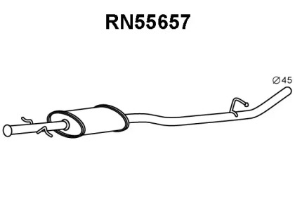 Амортизатор VENEPORTE RN55657