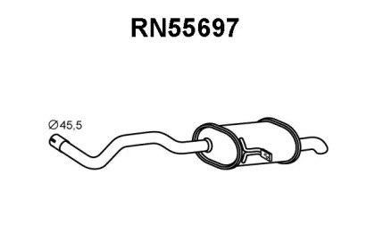 Амортизатор VENEPORTE RN55697