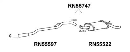 Амортизатор VENEPORTE RN55747