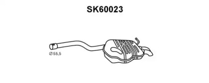 Амортизатор VENEPORTE SK60023