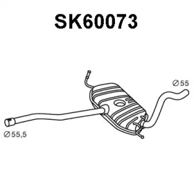 Амортизатор VENEPORTE SK60073