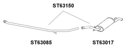 Амортизатор VENEPORTE ST63150