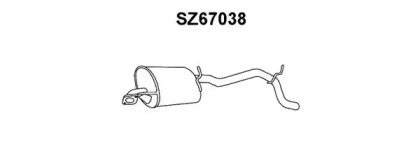 Амортизатор VENEPORTE SZ67038