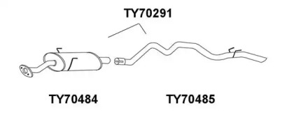 Амортизатор VENEPORTE TY70291