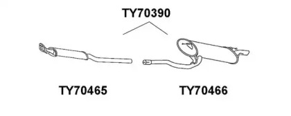 Амортизатор VENEPORTE TY70466