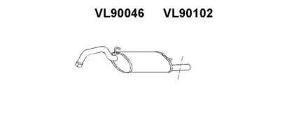 Амортизатор VENEPORTE VL90046