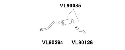 Амортизатор VENEPORTE VL90085