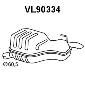 Амортизатор VENEPORTE VL90334