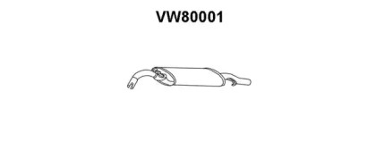 Амортизатор VENEPORTE VW80001