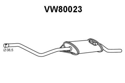 Амортизатор VENEPORTE VW80023