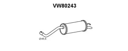 Амортизатор VENEPORTE VW80243